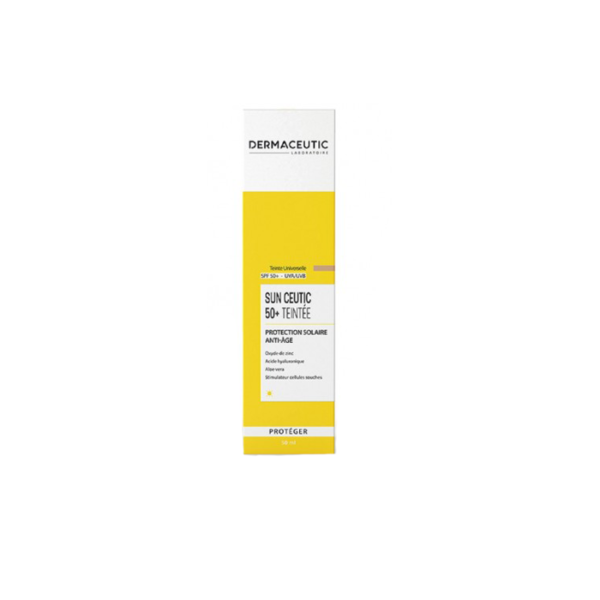 Crème solaire teintée SPF50+ DERMACEUTIC Sun Ceutic 50 ml pour visage