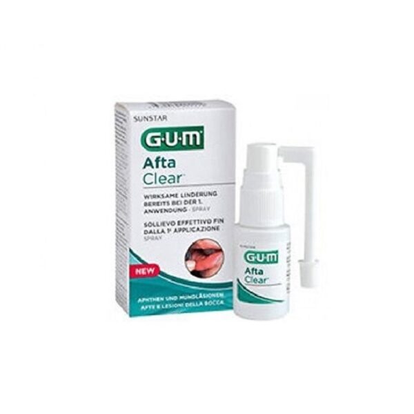 GUM AFTA CLEAR SPRAY BUCCAL 15ML