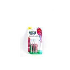 GUM Brossettes Traveler fine cylindrique, bte de 4 (1612)