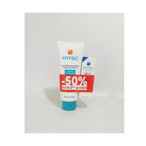 Hyfac gel nettoyant , 300 ml + hyfac crème riche , 40 ml
