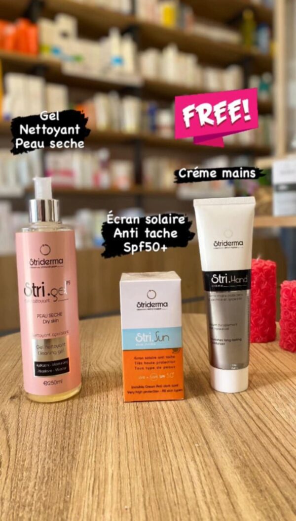PACK PROMO STRIDERMA+ STRI HAND GRATUIT