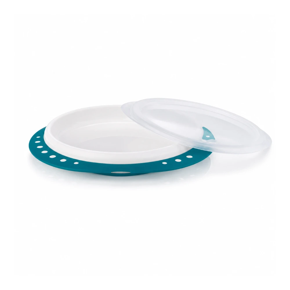 NUK Assiette Bébé avec Couvercle NUK Assiette Bébé avec Couvercle