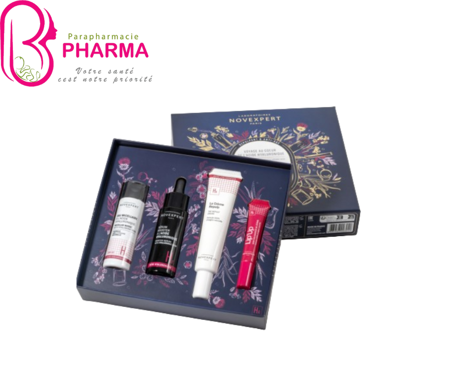 NOVEXPERT COFFRET VOYAGE AU COEUR DE L'ACIDE HYALURONIQUE