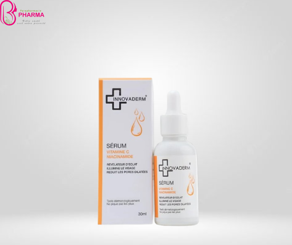 Publication Facebook Inspiration Mood Automne montage photo moderne orange beige (82) INNOVADERM SERUM VITAMINE C + NIACINAMIDE 30ML