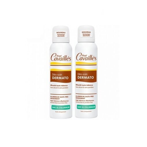 ROGE CAVAILLES DUO DEO SOIN DERMATO SPRAY SANS ALUMINIUM X2,150 ML