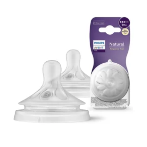 AVENT TETINE NATURAL 2PIECES 1M+ REF SCY963/02