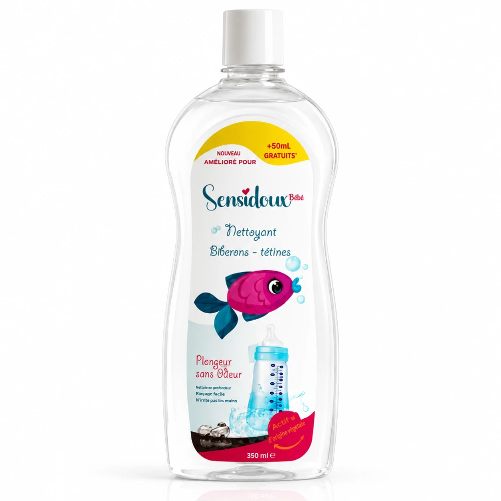 SENSIDOUX LIQUIDE NETTOYANT BIBERONS-TETINES SENSIDOUX LIQUIDE NETTOYANT BIBERONS-TETINES