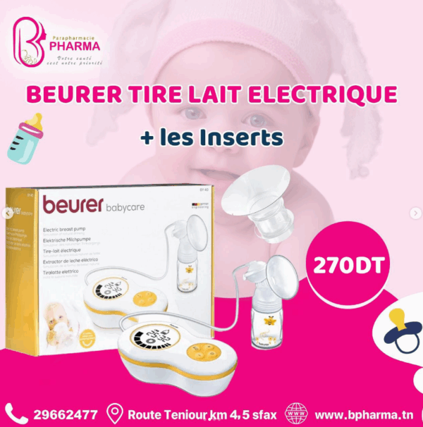 BEURER BY40 TIRE-LAIT ELECTRIQUE