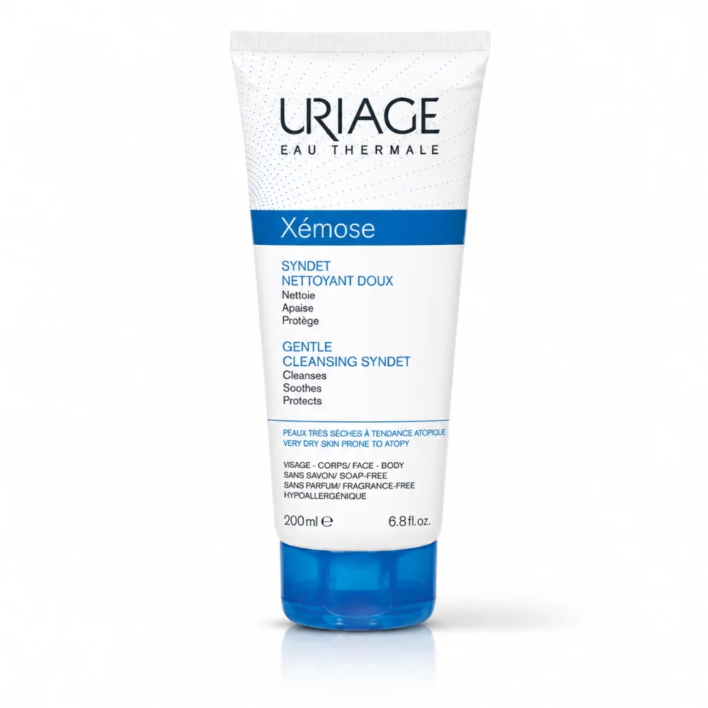 URIAGE-Xemose-Syndet URIAGE-Xemose-Syndet-Nettoyant-Doux-Peaux-Tres-Seches-a-Tendance-Atopique-200ML_Bpharma tunisie