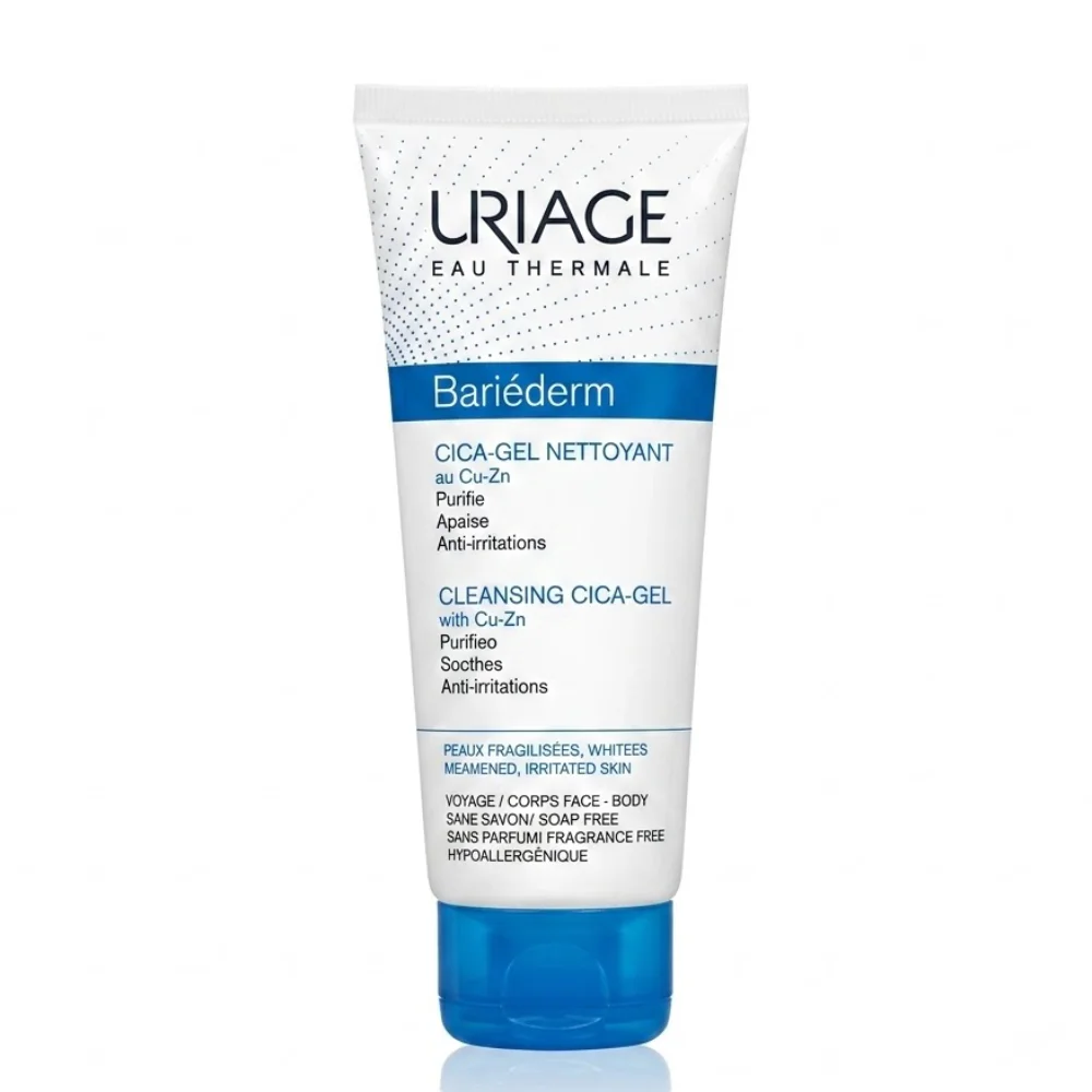 Uriage-Bariederm-Cica-gel-nettoyant-200ml-1 Uriage-Bariederm-Cica-gel-nettoyant-200ml-1_Bpharma tunisie