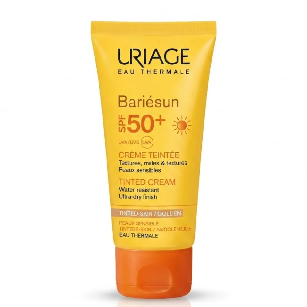 Uriage-Bariesun-Creme-Solaire-Teintee-Doree-Spf-50-50ml-1 Uriage-Bariesun-Creme-Solaire-Teintee-Doree-Spf-50-50ml-1_Bpharma tunisie