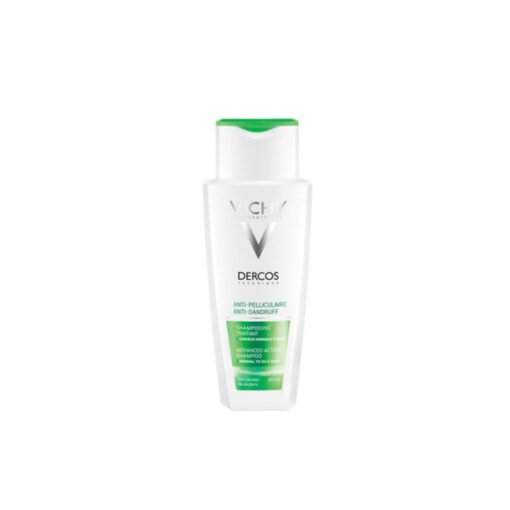 VICHY DERCOS Anti-Pelliculaire Shampooing Traitant Cheveux Normaux A Gras 200ml