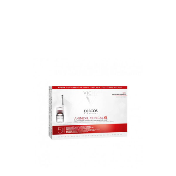 VICHY DERCOS AMINEXIL CLINICAL 5 FEMME 21 AMPOULES