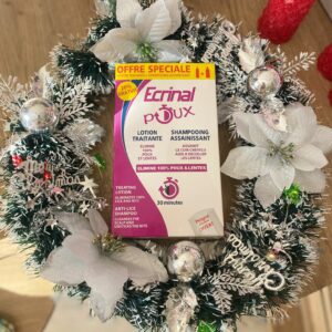 ECRINAL PACK ANTI POUX LOTION + SHAMPOOING (PEIGNE OFFERT)