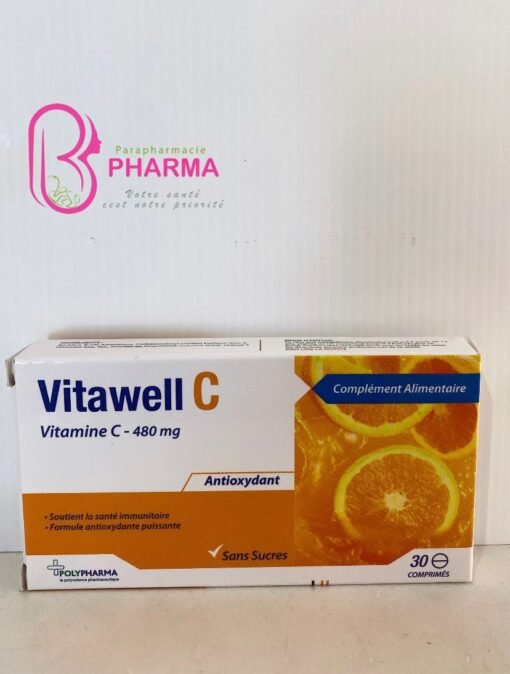 VITAWELL C VITAMINE C 480 MG 30 COMPRIMES