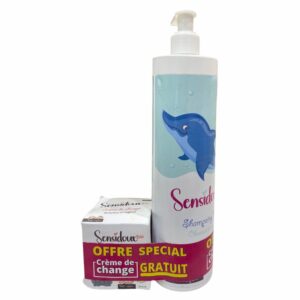 SENSIDOUX SHAMPO 500ML+CREME POUR LE CHANGE GRATUIT
