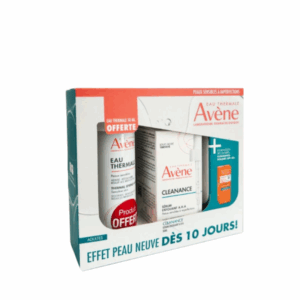AVENE COFFRET CLEANANCE SERUM AHA+EAU THERMALE 50ML+ECHT 5ML
