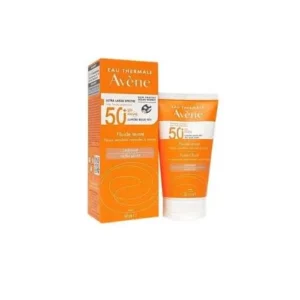 AVENE FLUIDE SPF50+ PEAUX SENSIBLES NORMALES A MIXTES 50ML