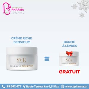 SVR Coffret Densitium  Crème Riche 50ml + Baume Nuit 13ml Offert