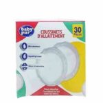 BABY PUR COUSSINETS D'ALLAITEMENT 30 PIECES