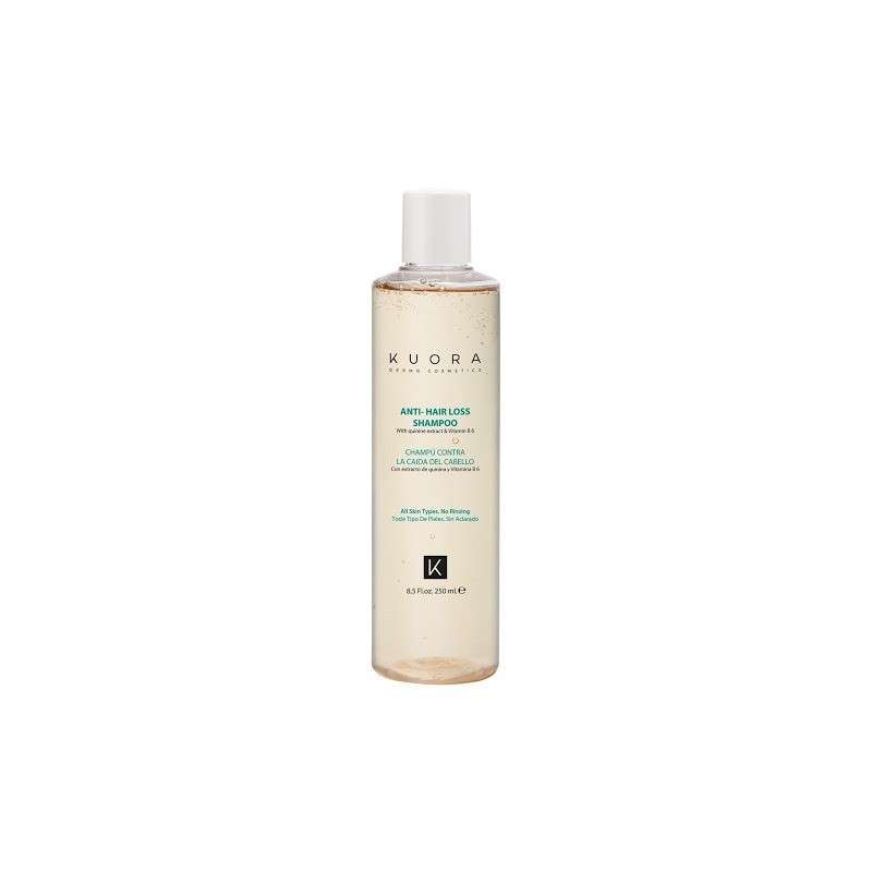 Kuora shampooing anti chute à la quinine, flacon de 250 ml