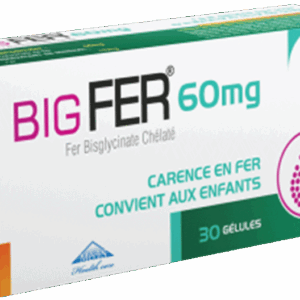 Big Fer 60mg 30 gélules