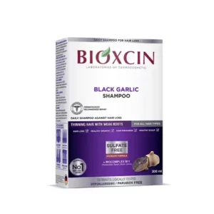 BIOXSINE SHAMPOOING VEGETAL A L'AIL NOIR 300ML