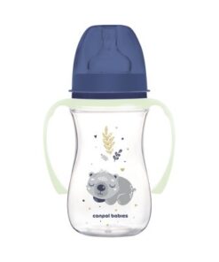 CANPOL BIBERON BLUE/ROSE ANTICOLLIQUE SLEEPY KOALA 300ML