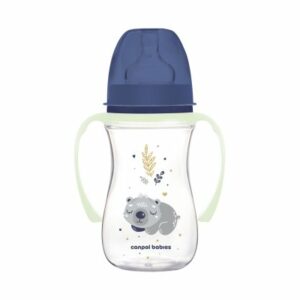 CANPOL BIBERON BLUE/ROSE ANTICOLLIQUE SLEEPY KOALA 300ML