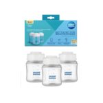 CANPOL SET DE 3 BOUTEILLES DE CONSERVATION DE LAIT MATERNEL 120ML REF 35/235