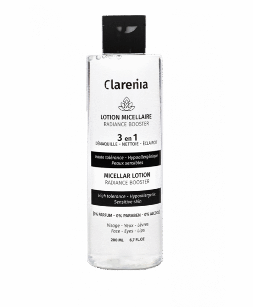 CLARENIA EAU MICELLAIRE RADIANCE BOOSTER 3EN1 200ML