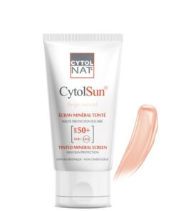Écran solaire teinté CYTOLNAT CYTOLSUN SPF50+ beige naturel haute protection