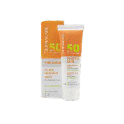 DERMACARE PHOTOSUN 1.5 FLUIDE SOLAIRE TEINTEE PEAUX MIXTES A GRASSES SPF 50+ 50ML
