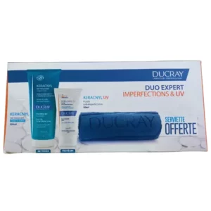 DUCRAY PACK DUO EXPERT IMPERFECTION GEL+ ECRAN+SERVIETTE OFFERTE