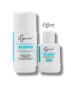 Déodorant roll-on 48h haute tolérance, sans alcool, avec recharge offerte. Idéal pour peaux sensibles.