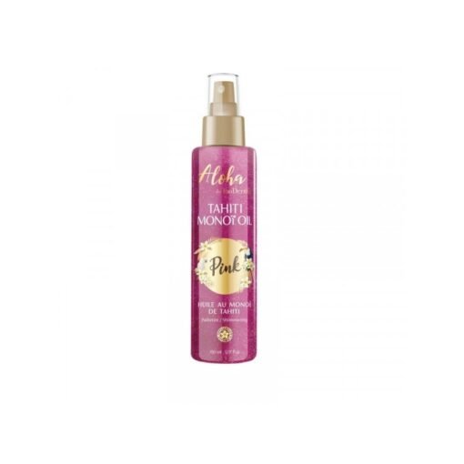 INODERMA ALOHA HUILE AU MONOÏ DE TAHITI PAILLETEE PINK SPRAY 150ML