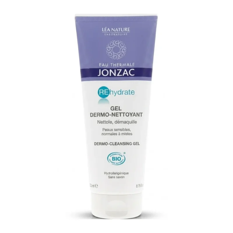 Jonzac Réhydrate gel dermo-nettoyant visage 200 ml