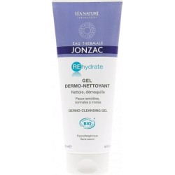 JONZAC REHYDRATE GEL DERMO NETTOYANT VISAGE 200 ML