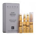 Kuora Flash ampoules lifting immédiat, 4 ampoules de 2 ml