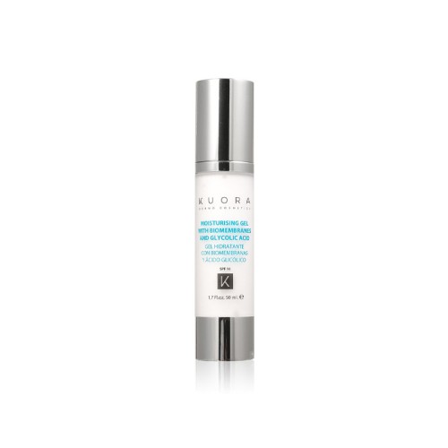 Kuora gel acide glycolique et biomembranes SPF 10, 50 ml