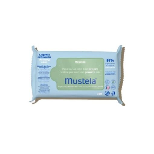 MUSTELA LINGETTES NETTOYANTES A L'AVOCAT BIO *60
