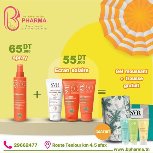 SVR PACK SOLAIRE (SPRAY + ÉCRAN SOLAIRE)