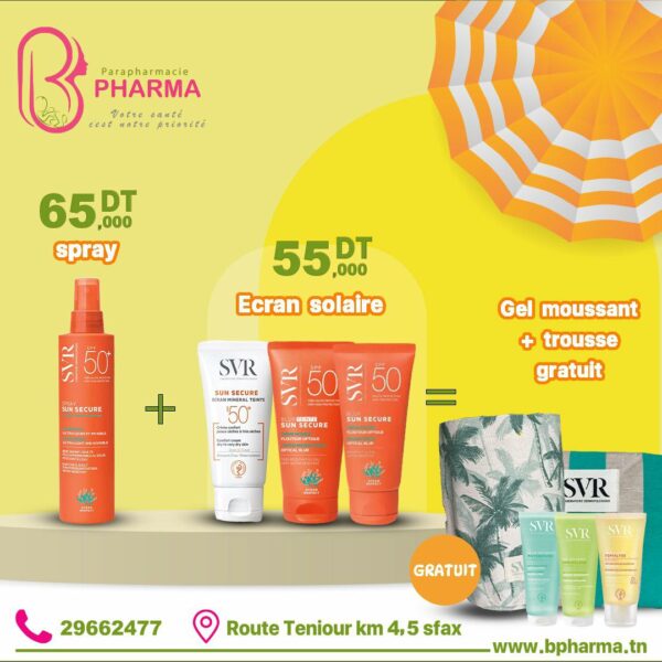 SVR PACK SOLAIRE (SPRAY + ÉCRAN SOLAIRE)