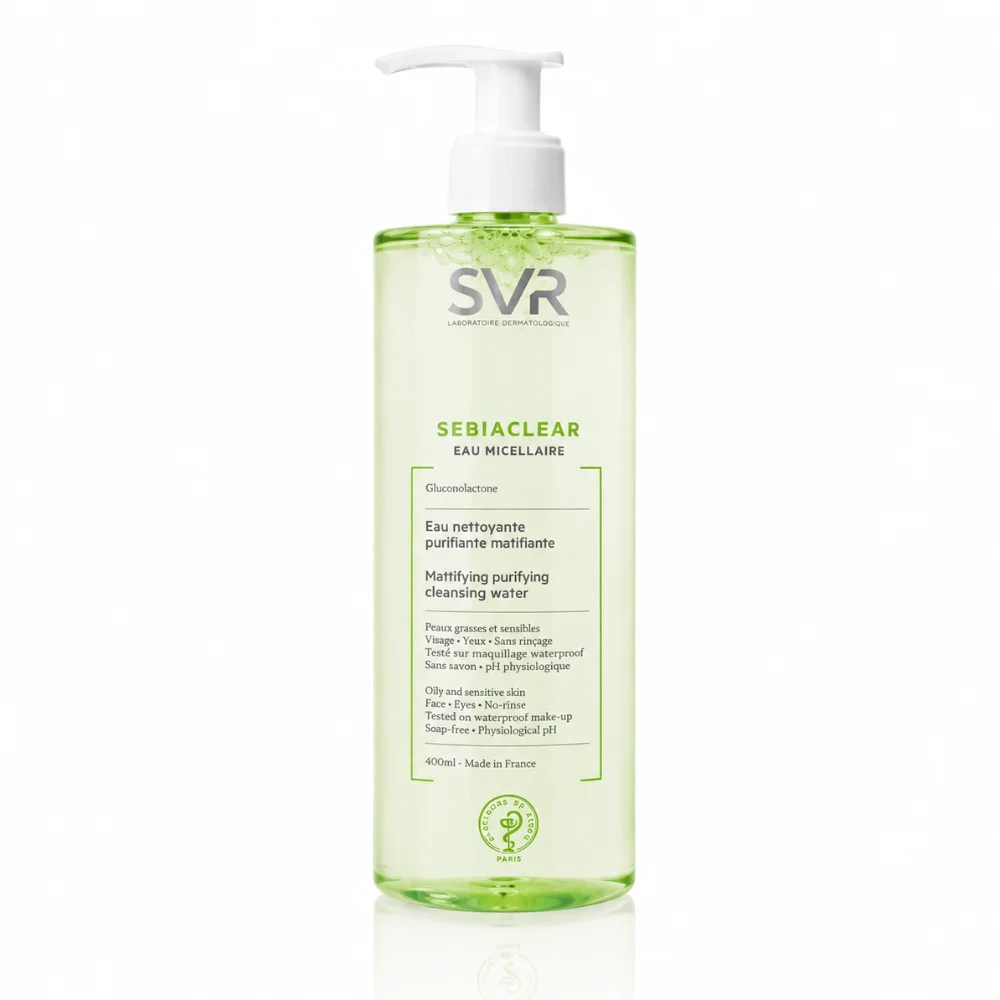 svr-sebiaclear-eau-micellaire-400ml Eau micellaire SVR Sebiaclear peaux grasses 400 ml