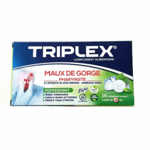  TRIPLEX MAUX DE GORGE PEPPERMINT