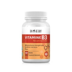 BIOHERBS VITAMINE B3 60 GÉLULES