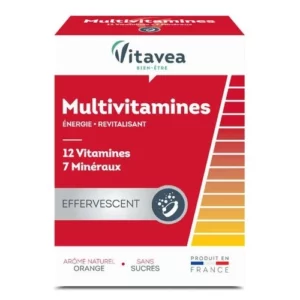VITAVEA MULTIVITAMINES 12 VITAMINES + 7 OLIGO-ÉLEMENTS EFFERVESCENT 24 COMPRIMÉS