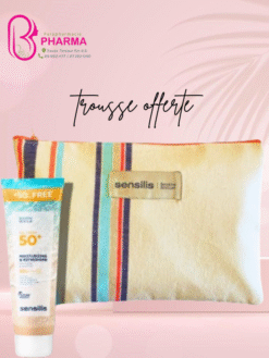 SENSILIS TROUSSE FOUTA+GEL CREME HYDRATANT RAFRAICHISSANT SPF50+ 250ML