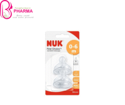 NUK FIRST CHOICE+ LOT DE 2 TETINES 0-6M