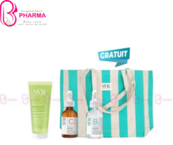 Pack SVR : Ampoule Hydra B3 + Ampoule Anti-Ox C + Sebiaclear Gel Moussant 200ML + Sac de plage offert